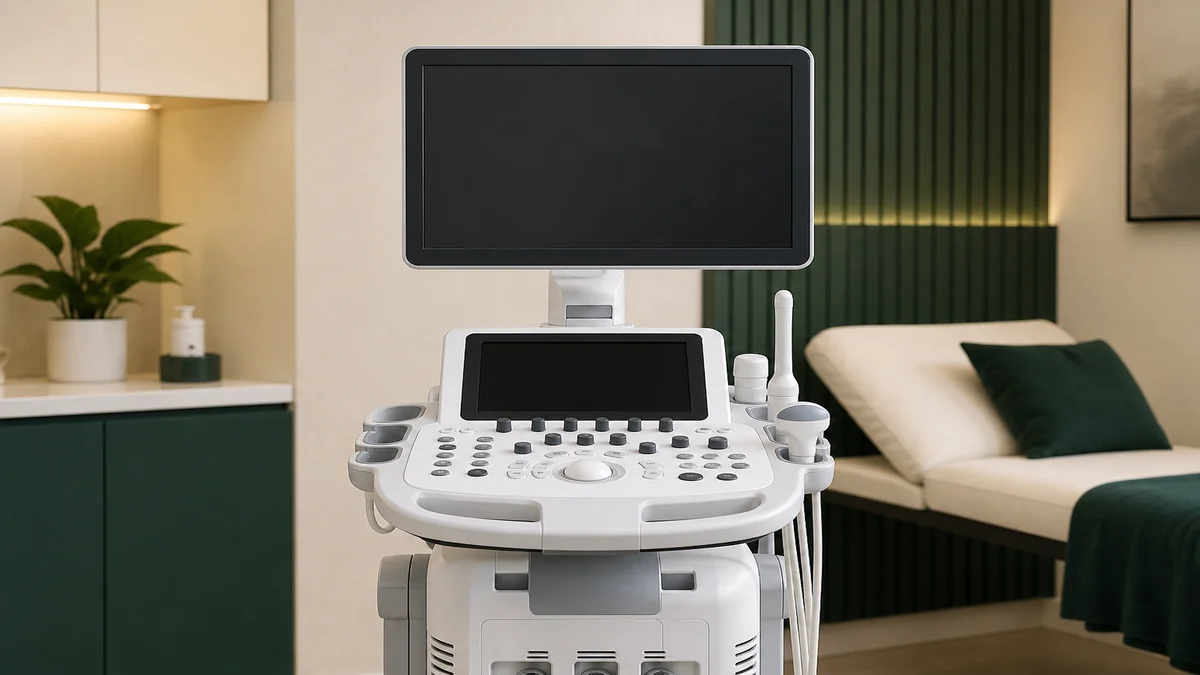 Ultrasound machine at Wellington Ultrasound Imaging in Flint, MI